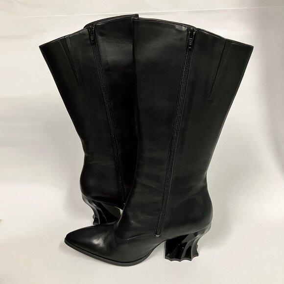 *BRAND NEW!* Fluevog 2017 Deliverance LU Boots, Black, Size 9.5 (best for 8.5)! - Picture 4 of 11